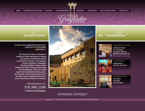 Vill Graziadio website